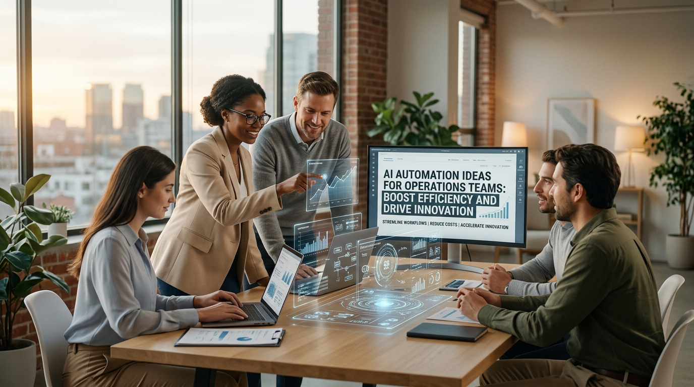 AI Automation Ideas for Operations Teams: Boost Efficiency and Drive Innovation