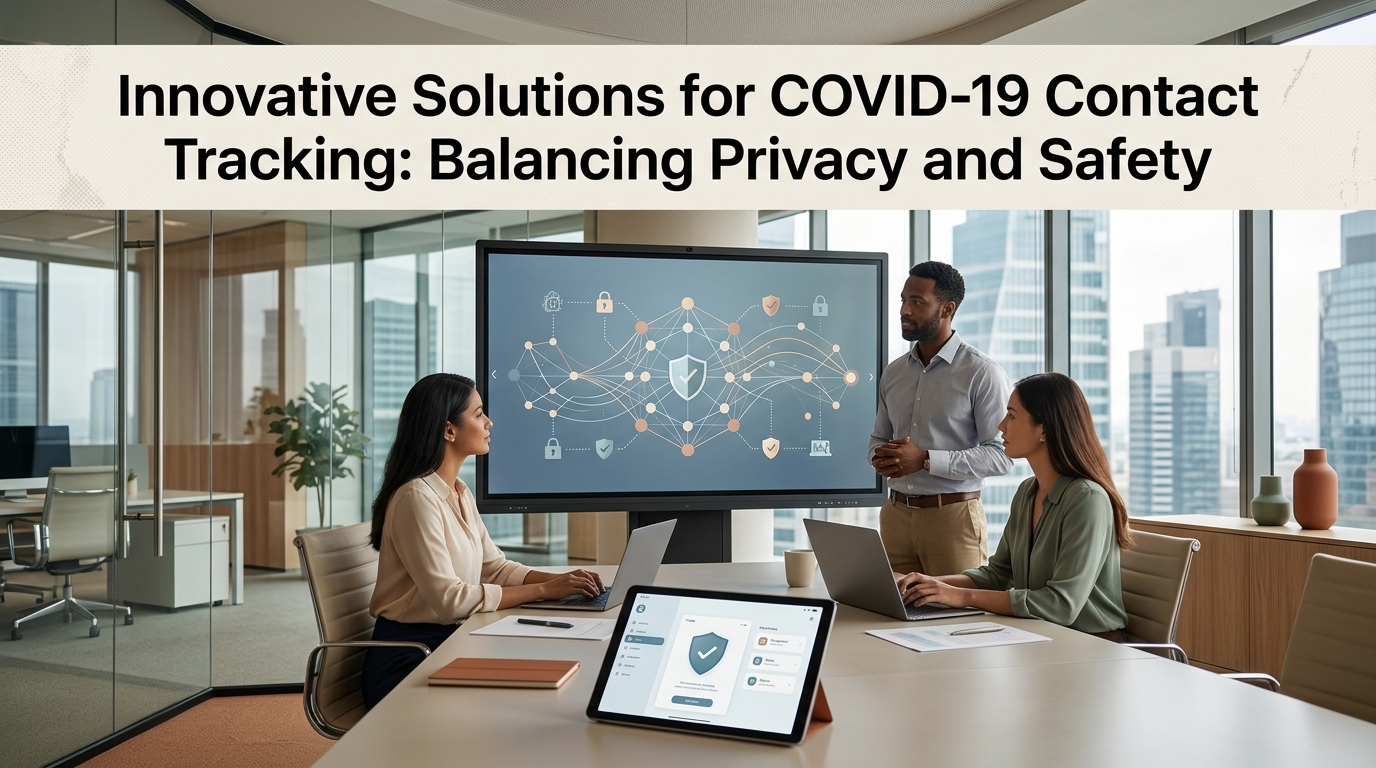 Innovative Solutions for COVID-19 Contact Tracking: Balancing Privacy and Safety