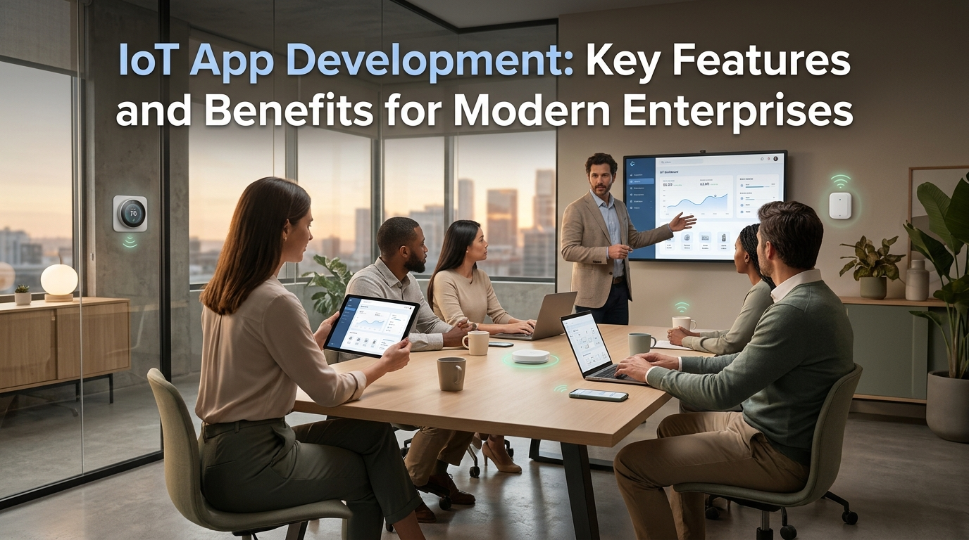 IoT App Development: Key Features and Benefits for Modern Enterprises