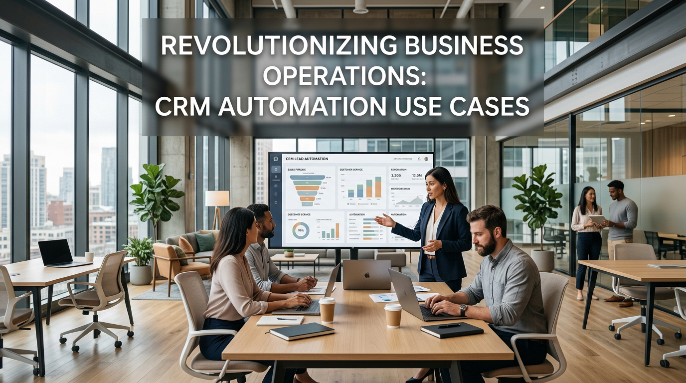 Revolutionizing Business Operations: CRM Automation Use Cases