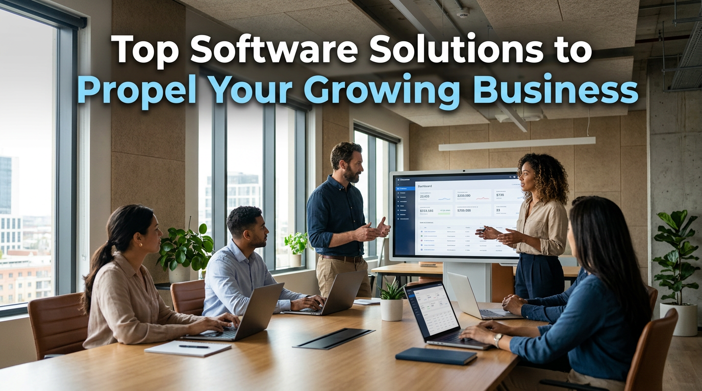 Top Software Solutions to Propel Your Growing Business