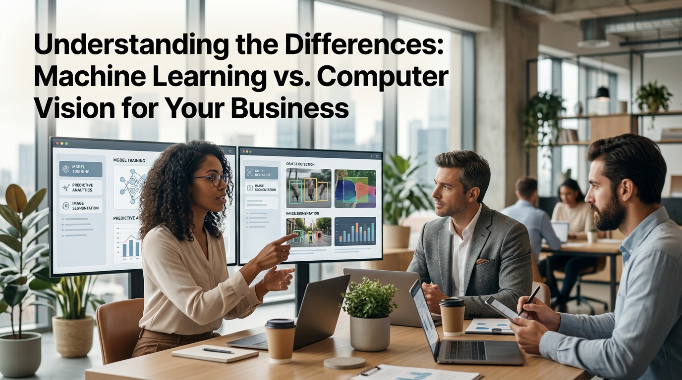 Understanding the Differences: Machine Learning vs. Computer Vision for Your Business