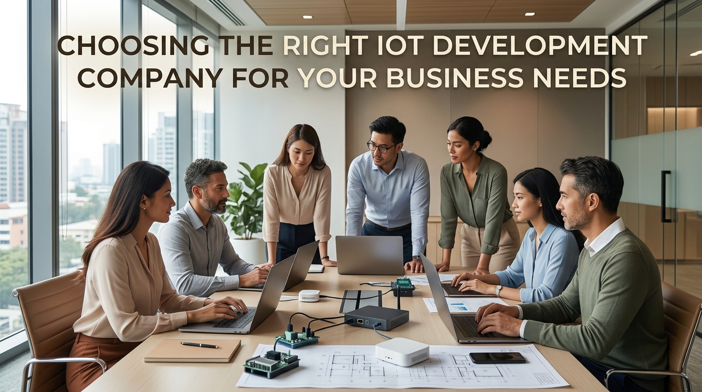 Choosing the Right IoT Development Company for Your Business Needs
