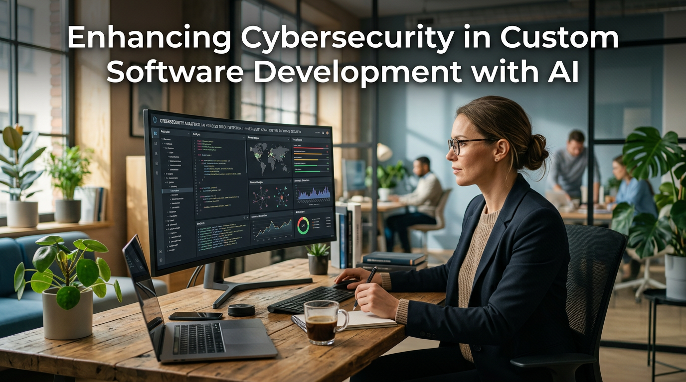 Enhancing Cybersecurity in Custom Software Development with AI