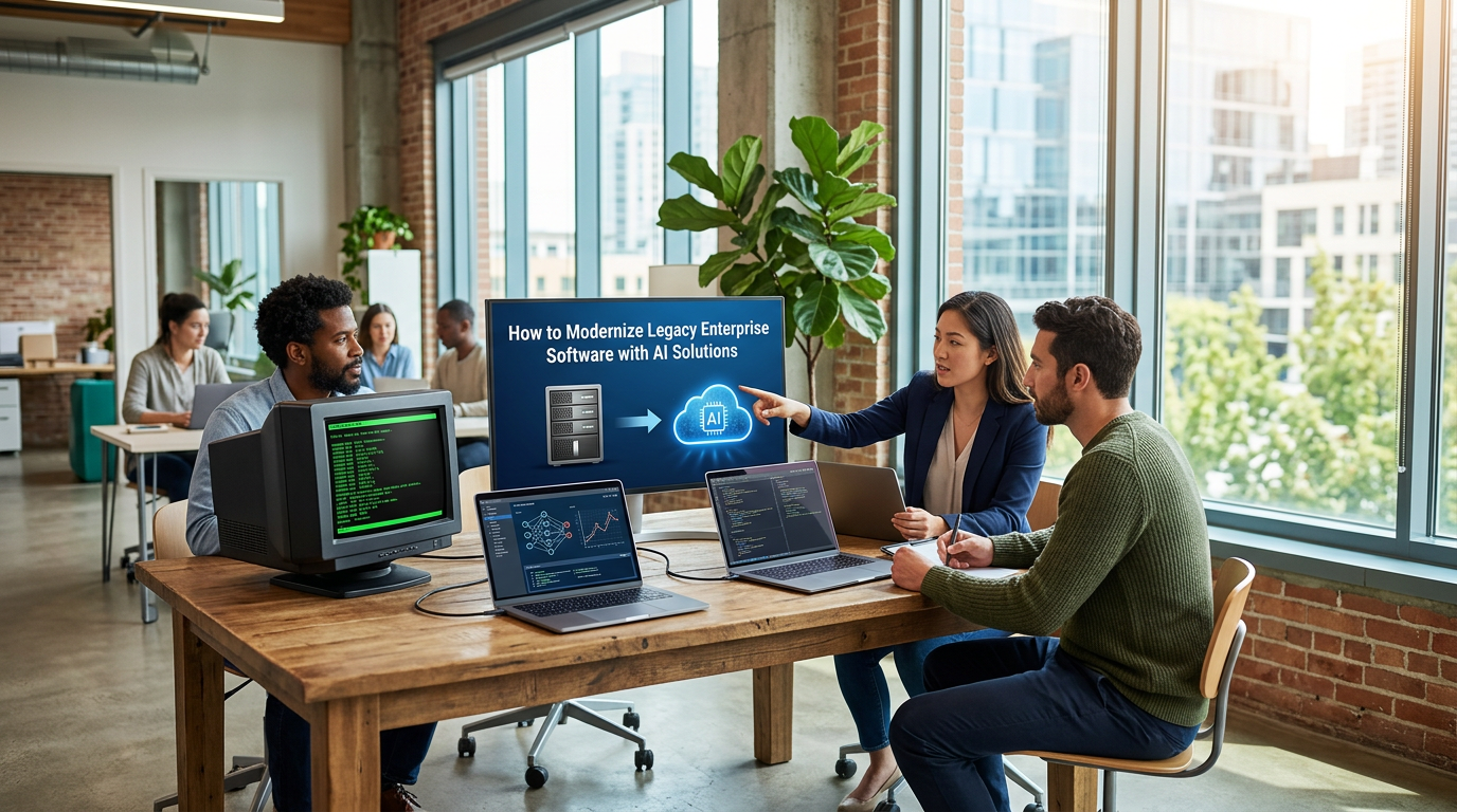 How to Modernize Legacy Enterprise Software with AI Solutions