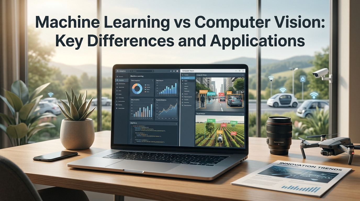 Machine Learning vs Computer Vision: Key Differences and Applications