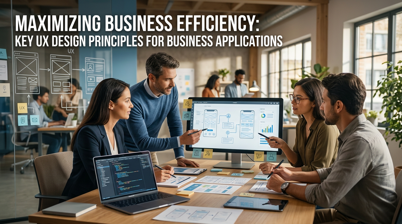 Maximizing Business Efficiency: Key UX Design Principles for Business Applications