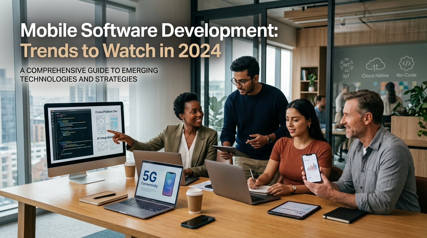 Mobile Software Development: Trends to Watch in 2024