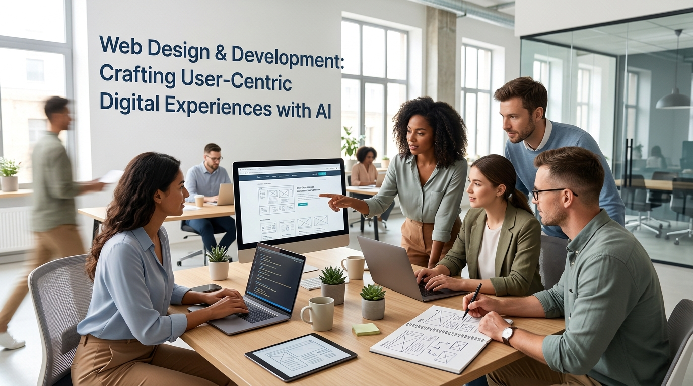 Web Design & Development: Crafting User-Centric Digital Experiences with AI
