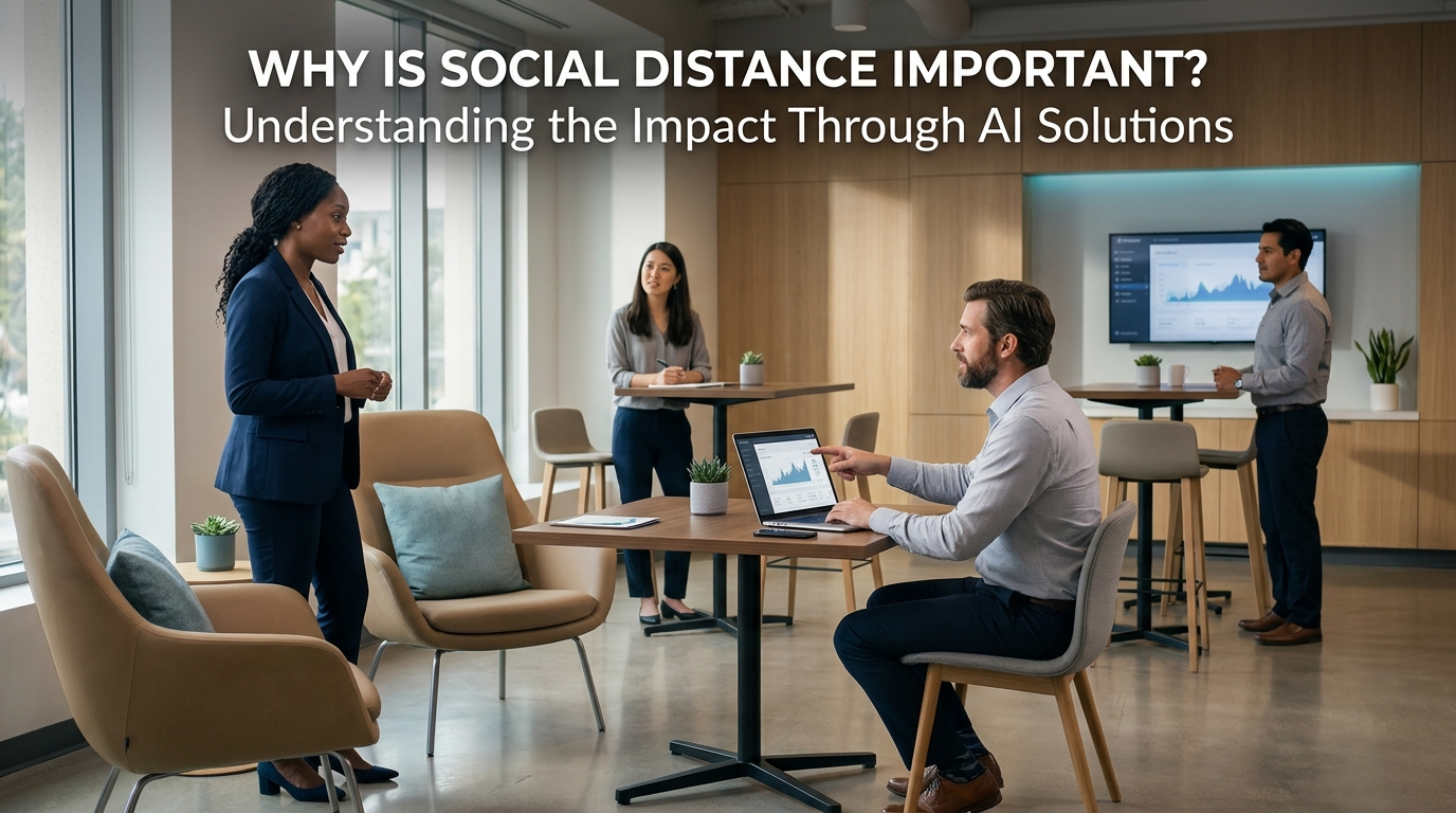 Why Is Social Distance Important? Understanding the Impact Through AI Solutions